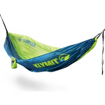 Кемпинговый гамак KLYMIT TRAVERSE DOUBLE Салатово-голубой