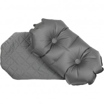 Надувная подушка KLYMIT PILLOW LUXE GREY Серая
