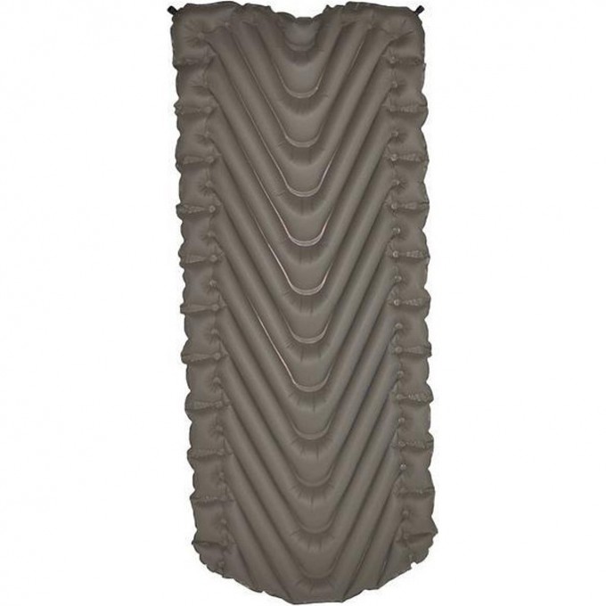 Надувной коврик KLYMIT STATIC V LUXE PAD GREY Серый 06VLSt01D