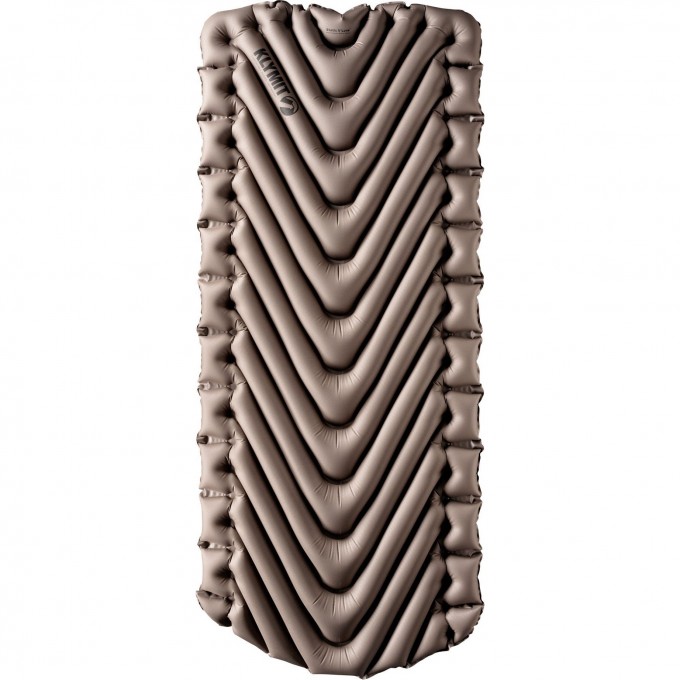 Надувной коврик KLYMIT STATIC V LUXE PAD GREY Серый 06VLSt02D