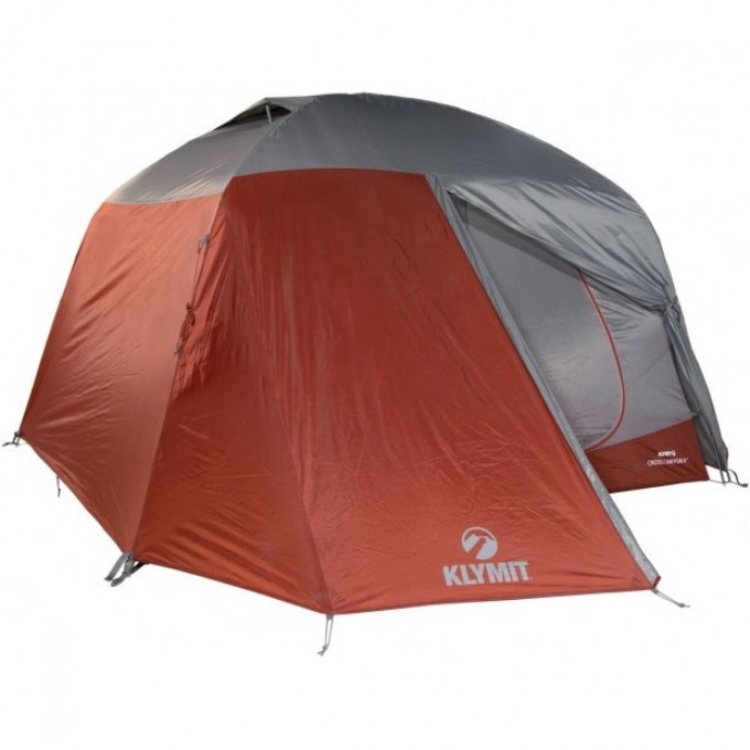 Палатка трекинговая KLYMIT CROSS CANYON 4 красно-серая 09C4RD01D Палатка трекинговая KLYMIT CROSS CANYON 4 красно-серая 09C4RD01D