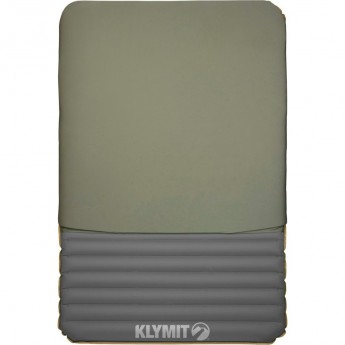 Туристический коврик KLYMIT KLYMALOFT DOUBLE зелено-серый