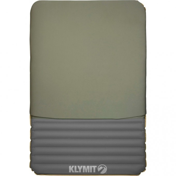 Туристический коврик KLYMIT KLYMALOFT DOUBLE зелено-серый 06KLGR01E Туристический коврик KLYMIT KLYMALOFT DOUBLE зелено-серый 06KLGR01E