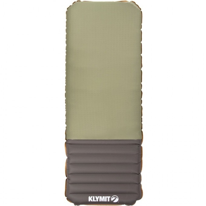 Туристический коврик KLYMIT KLYMALOFT REGULAR зелено-серый 06KLGR01C