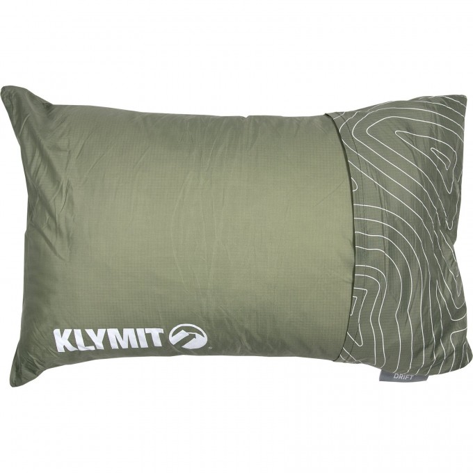 Надувная подушка KLYMIT DRIFT CAMP PILLOW REGULAR Зеленая 12DRGR01C Надувная подушка KLYMIT DRIFT CAMP PILLOW REGULAR Зеленая 12DRGR01C