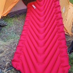 Надувной коврик KLYMIT INSULATED STATIC V LUXE PAD RED Красный